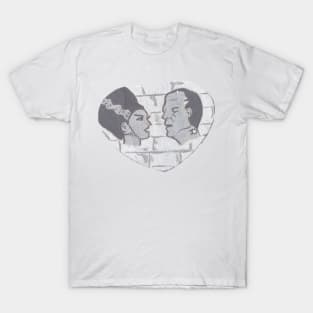 Frankenstein and the Bride T-Shirt